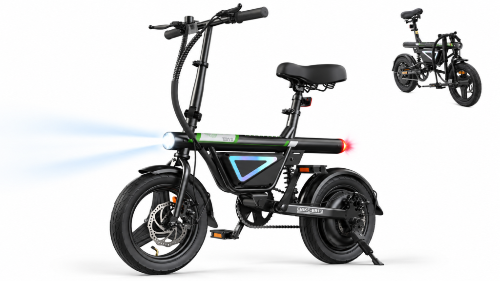 Bicicleta Elétrica Dobrável EB1S 500W
